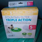 Catit fontein filters 5 stuks. Nieuw., Ophalen of Verzenden, Nieuw