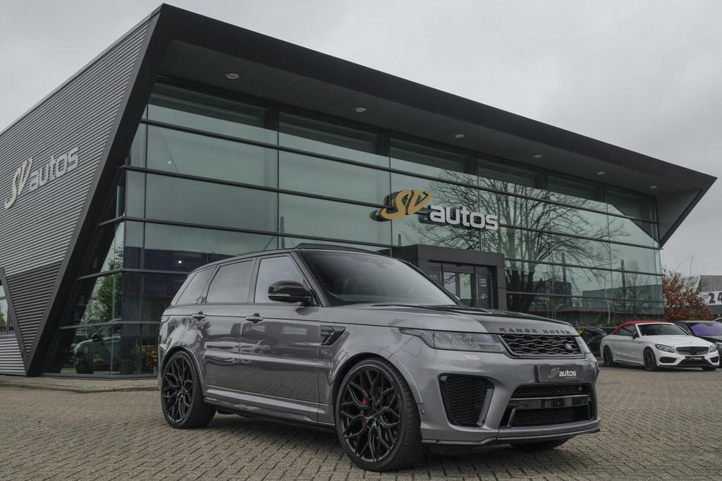 Land Rover Range Rover Sport P575 SVR 575pk Panoramadak *BTW, Automaat, Lichtsensor, Leder, Bedrijf