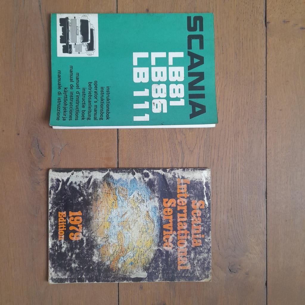 Scania LB81 LB86 LB111 & International Service Handleidingen, Ophalen