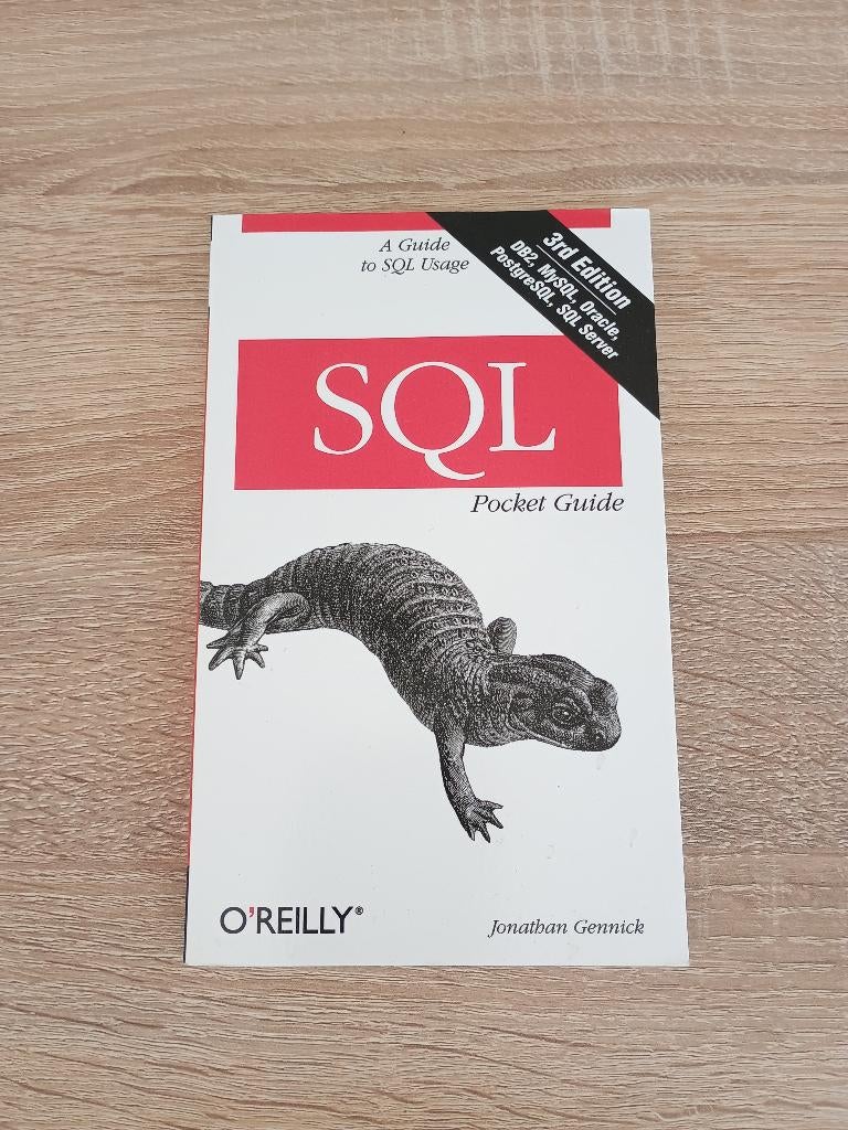 A guide to SQL usage, Boeken, Ophalen of Verzenden, Zo goed als nieuw, Programmeertaal of Theorie