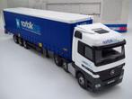 Corgi - Mercedes Actros miniatuur '' NorfolkLine '' 1:50, Ophalen of Verzenden, Zo goed als nieuw, Bus of Vrachtwagen, Corgi