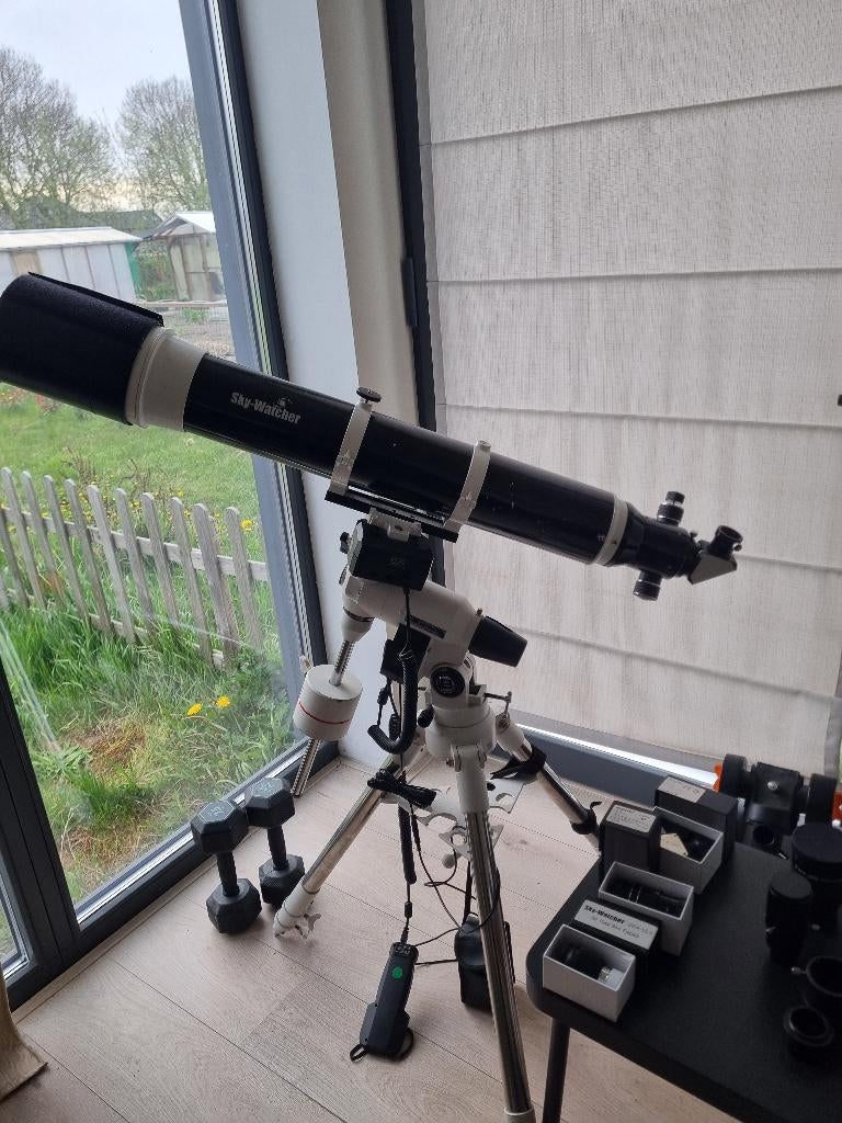 Telescoop met Go To en Veel meer, Audio, Tv en Foto, Optische apparatuur | Telescopen, Ophalen, Zo goed als nieuw, Minder dan 80 mm