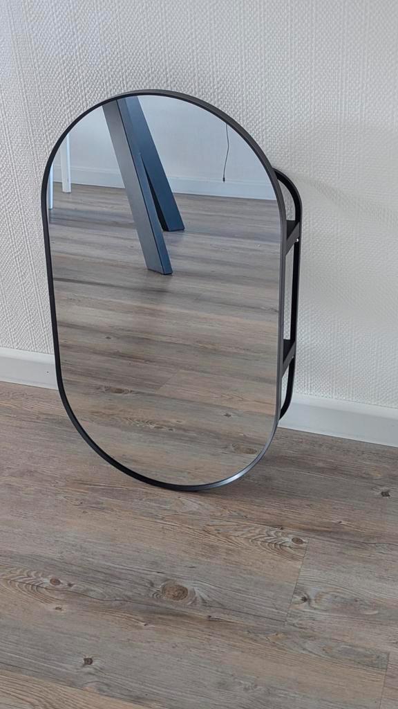 Ikea Lindbyn spiegel 70x40cm met opbergruimte, Huis en Inrichting, Woonaccessoires | Spiegels, Zo goed als nieuw, Minder dan 50 cm