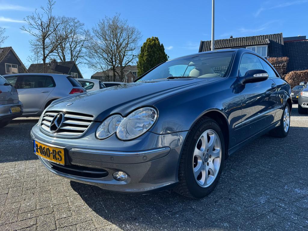 Mercedes-Benz CLK-klasse Coupé 240 Elegance 170pk,Apk 31/12, Auto's, Mercedes-Benz, Automaat, Achterwielaandrijving, Gebruikt