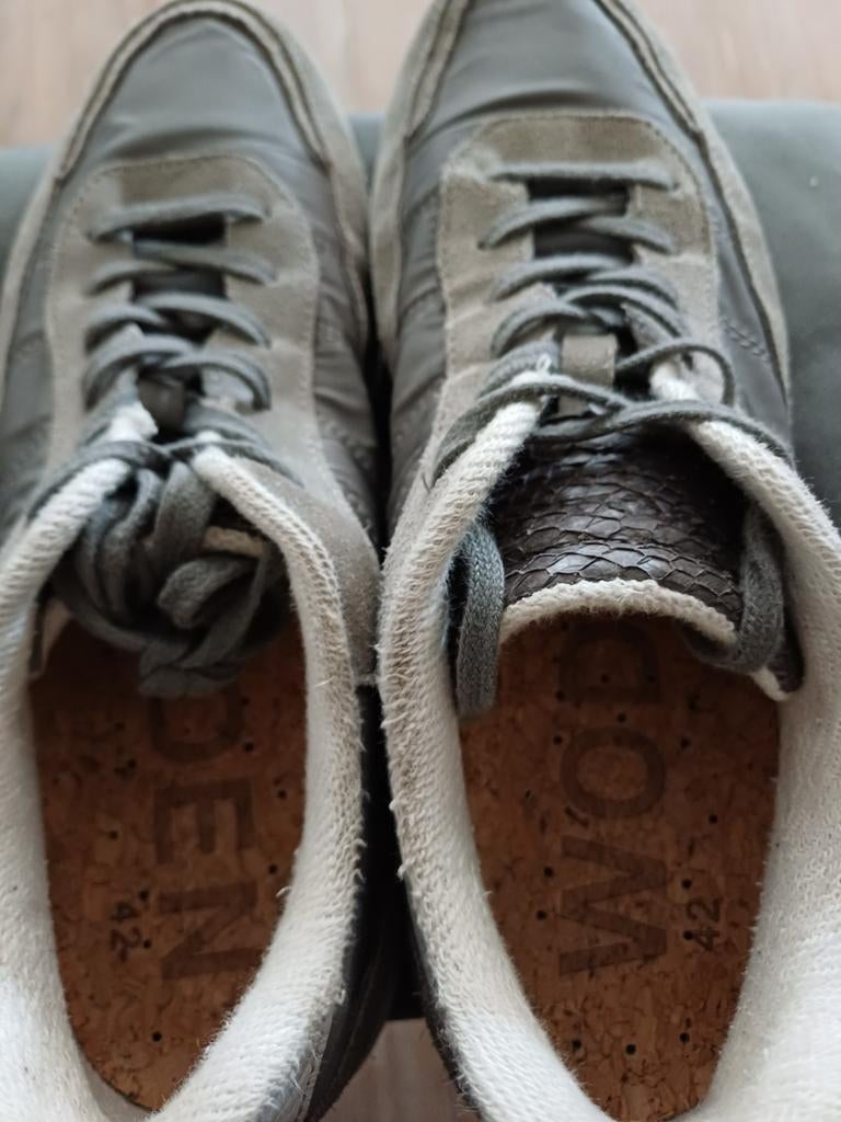 sneakers maat 41 "Woden", Ophalen of Verzenden, Gedragen, Grijs, Sneakers of Gympen