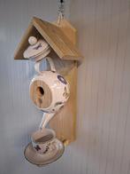 Moederdag cadeau tip vogelhuisjes van theepotten, Ophalen, Nieuw