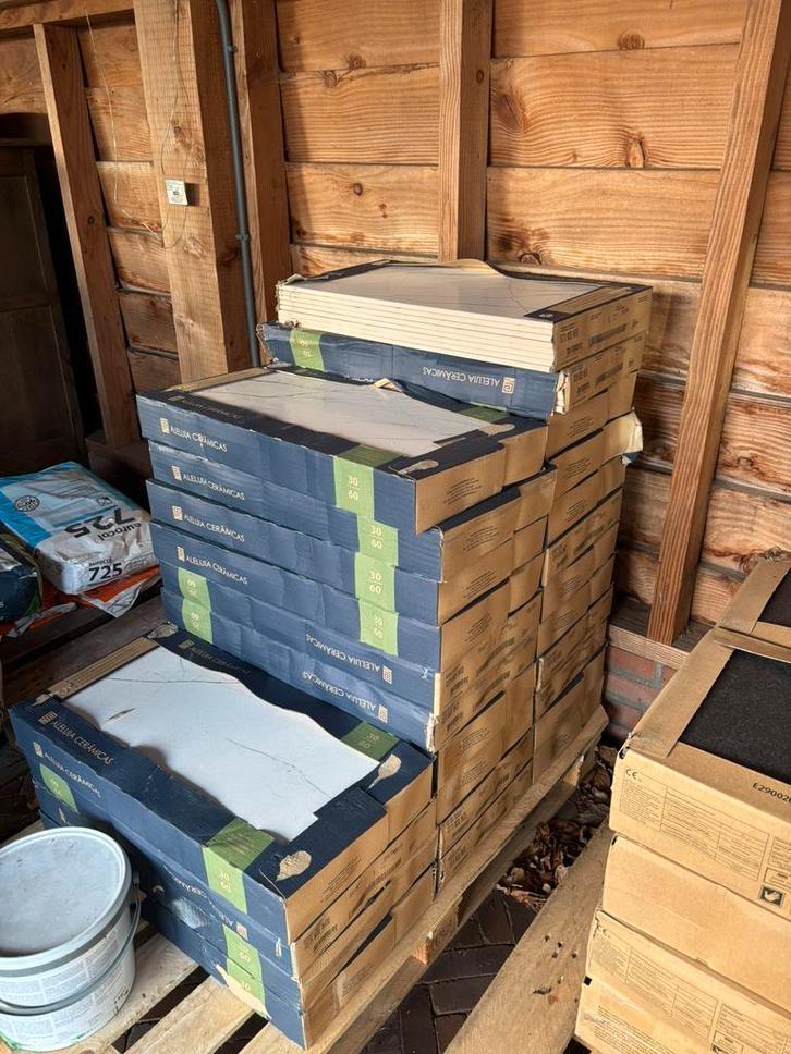 Tegels vloer en wand, Doe-het-zelf en Verbouw, Platen en Panelen, Nieuw, Overige materialen, Ophalen