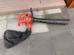 Elektrische bladblazer met zuigfunctie, hakselaar opvangzak, Ophalen, Gebruikt, Handgedragen, Met opvangzak