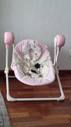 Baninni Roze Wipstoel / Schommelstoel, Kinderen en Baby's, Wipstoeltjes, Gebruikt, Verstelbaar, Wipstoel, Ophalen