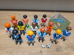 Playmobil voetballers - 13 stuks, Ophalen of Verzenden, Gebruikt