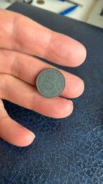 Duitsland 5 pfennig 1940 E zink, Ophalen of Verzenden, Duitsland