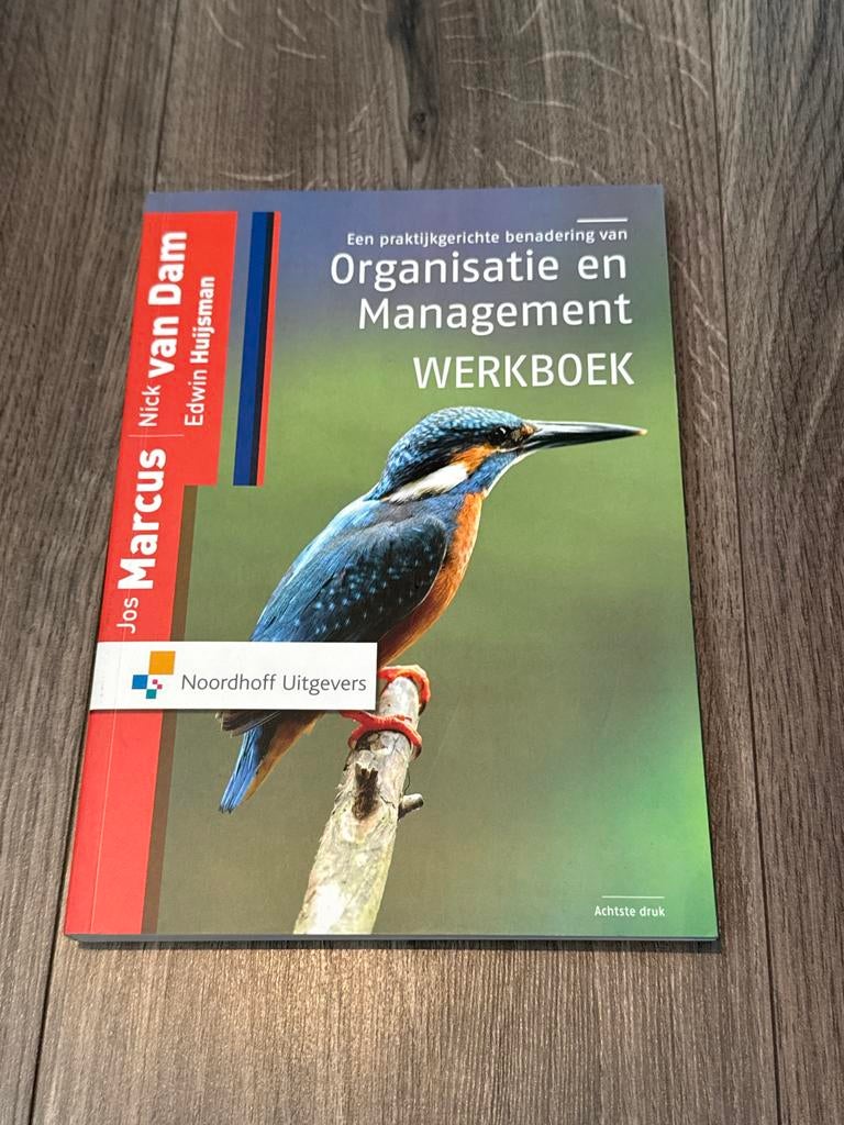 Werkboek Organisatie en Management - 9789001850234, Ophalen of Verzenden, Gamma, Zo goed als nieuw, HBO
