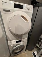 Miele W1 Wasmachine & T1 Warmtepompdroger Set (5 jaar oud), Ophalen, 1200 tot 1600 toeren, Gebruikt, 8 tot 10 kg