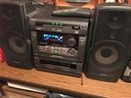 Samsung radio-cassette/cd speler met boxen, Ophalen of Verzenden, Gebruikt, Overige merken