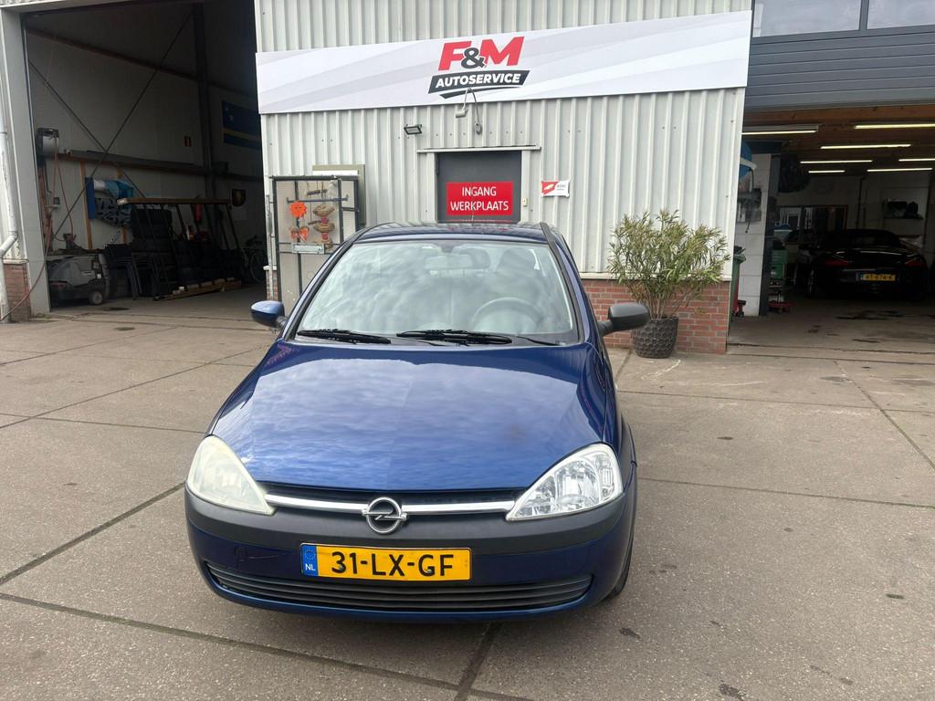 Opel Corsa 1.2-16V Sport Stoelverwarming, Voorwielaandrijving, Gebruikt, Blauw, Origineel Nederlands
