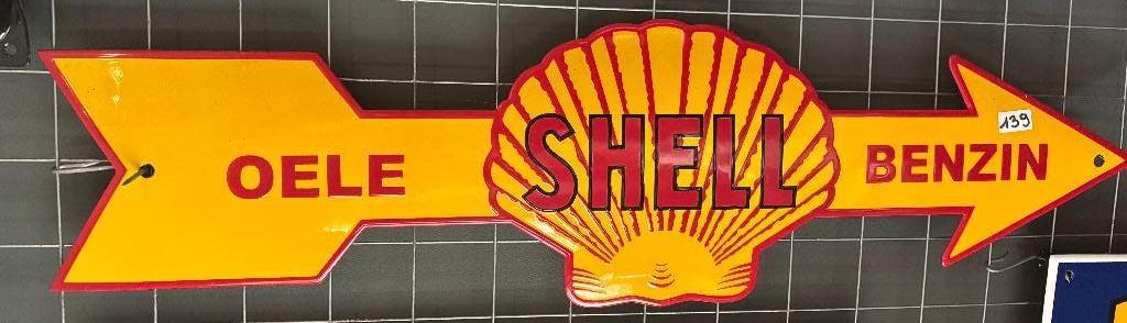 emaille reclamebord shell, Ophalen of Verzenden, Nieuw, Reclamebord