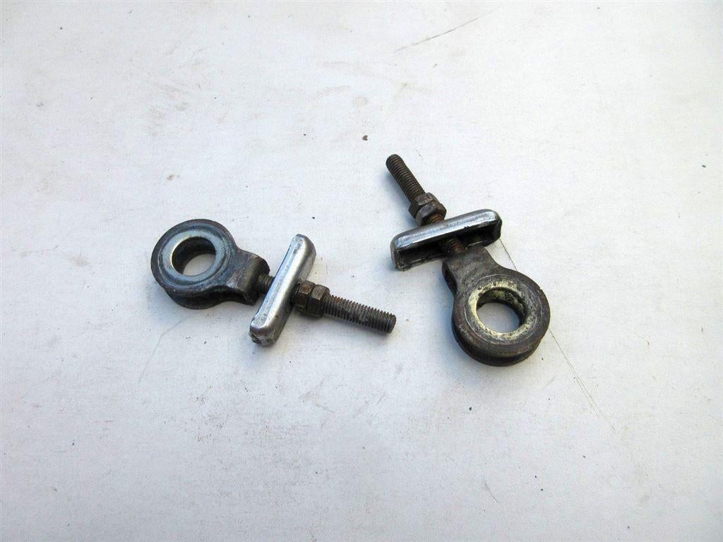 Kawasaki KZ305 kettingspanners achterbrug ketting spanners, Ophalen of Verzenden, Gebruikt