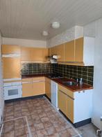 Vintage hoekkeuken, incl. apparatuur, Ophalen, Gebruikt, Geel, Hoekkeuken