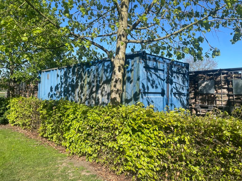 Zeecontainer 20 ft, Ophalen