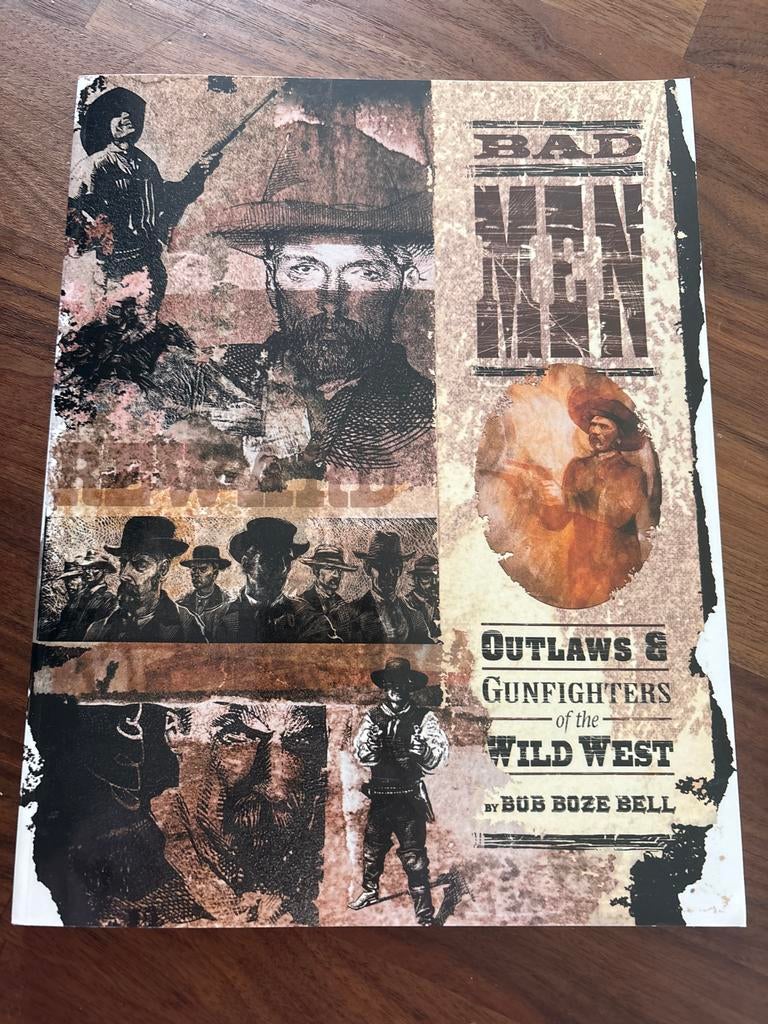 Bad Men Men: Outlaws & Gunfighters of the Wild West, Boeken, Geschiedenis | Wereld, Ophalen, 19e eeuw, Zo goed als nieuw, Noord-Amerika