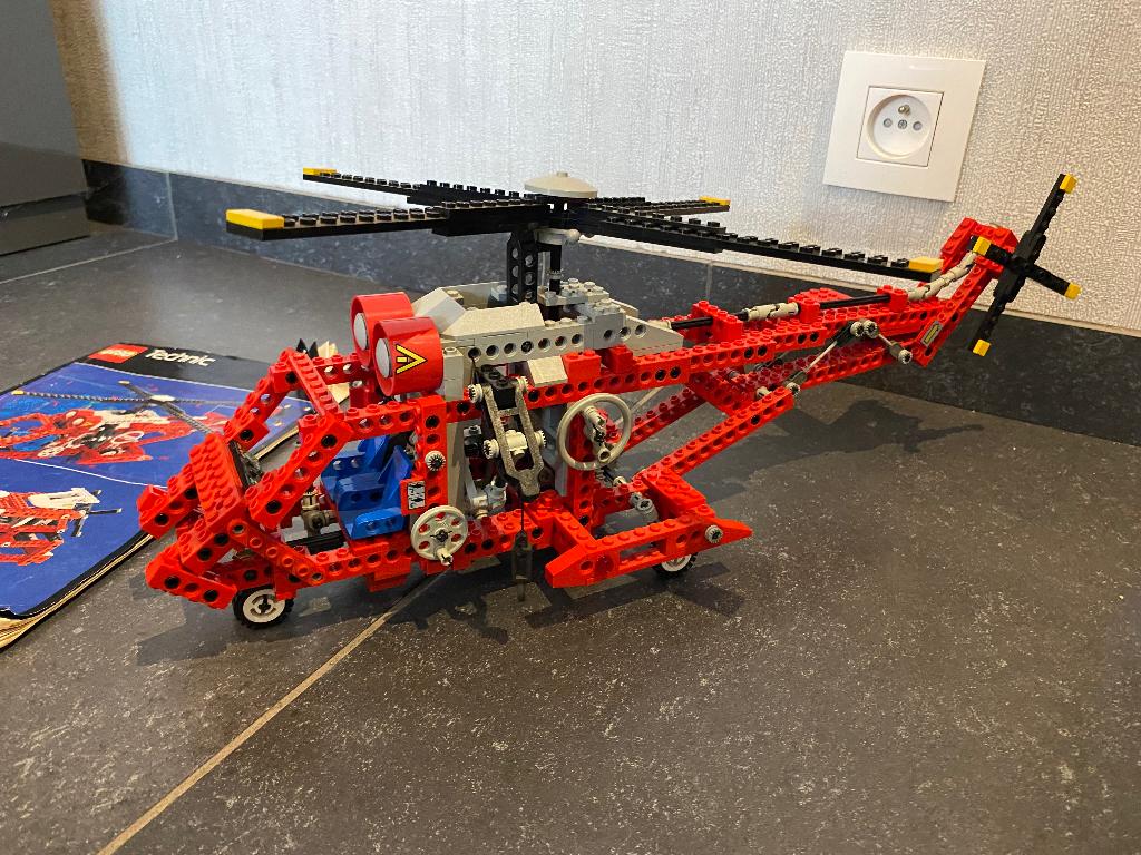 Lego Technic Whirlwind Rescue 8856, Ophalen, Gebruikt, Complete set, Lego