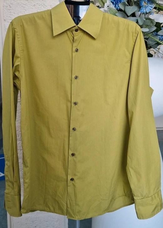 BOSS Hugo Boss Overhemd 42 – 100% Katoen, Kleding | Heren, Overhemden, Zo goed als nieuw, Ophalen of Verzenden