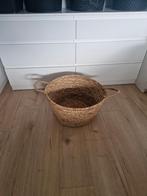 Grote rieten (deken) mand 50cm diameter, Ophalen, Zo goed als nieuw, Rond, Riet