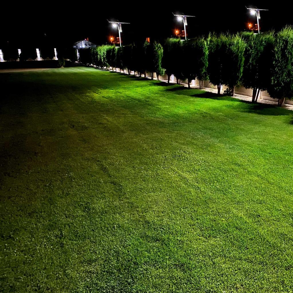 Solar Straatlantaarns (50W LED) met Accu & Paneel, Zonne-energie, Overige typen, Ophalen of Verzenden, Zo goed als nieuw