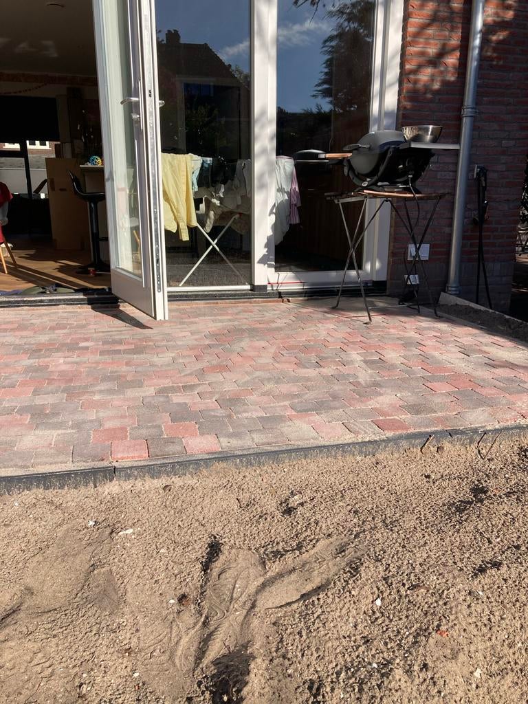 Kobbelstone 10x10x5 cm voor 10-12m2, Ophalen, Gebruikt, Klinkers, 10 m² of meer