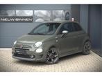 Fiat 500 0.9 TwinAir Turbo Sport | Mat Groen | Apple Carplay, Voorwielaandrijving, Leder en Stof, 905 kg, Origineel Nederlands