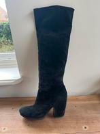 Vic Matie Zwarte suède hoge laarzen, maat 37 - NP 459,-, Kleding | Dames, Schoenen, Hoge laarzen, P, Zwart, P