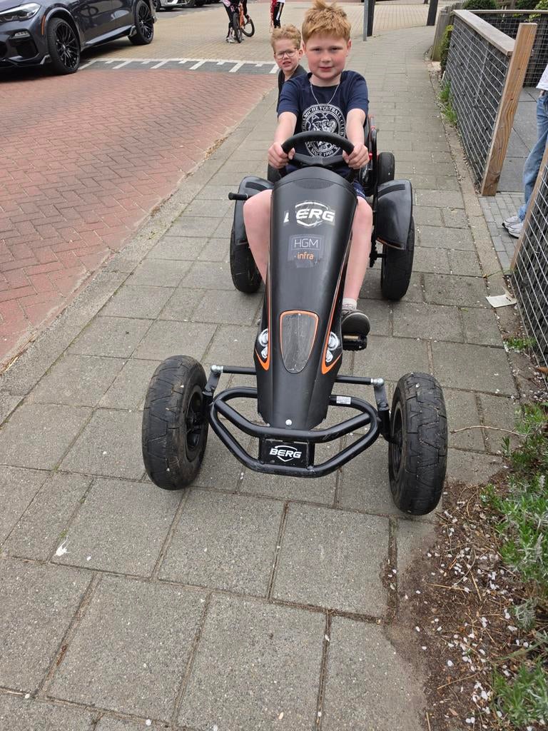 Berg skelter XL met duo stoeltje en kar, Ophalen, Gebruikt, Berg