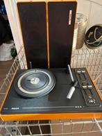 Philips 603 platenspeler met ingebouwde speakers, Ophalen of Verzenden, Gebruikt, Platenspeler, Philips