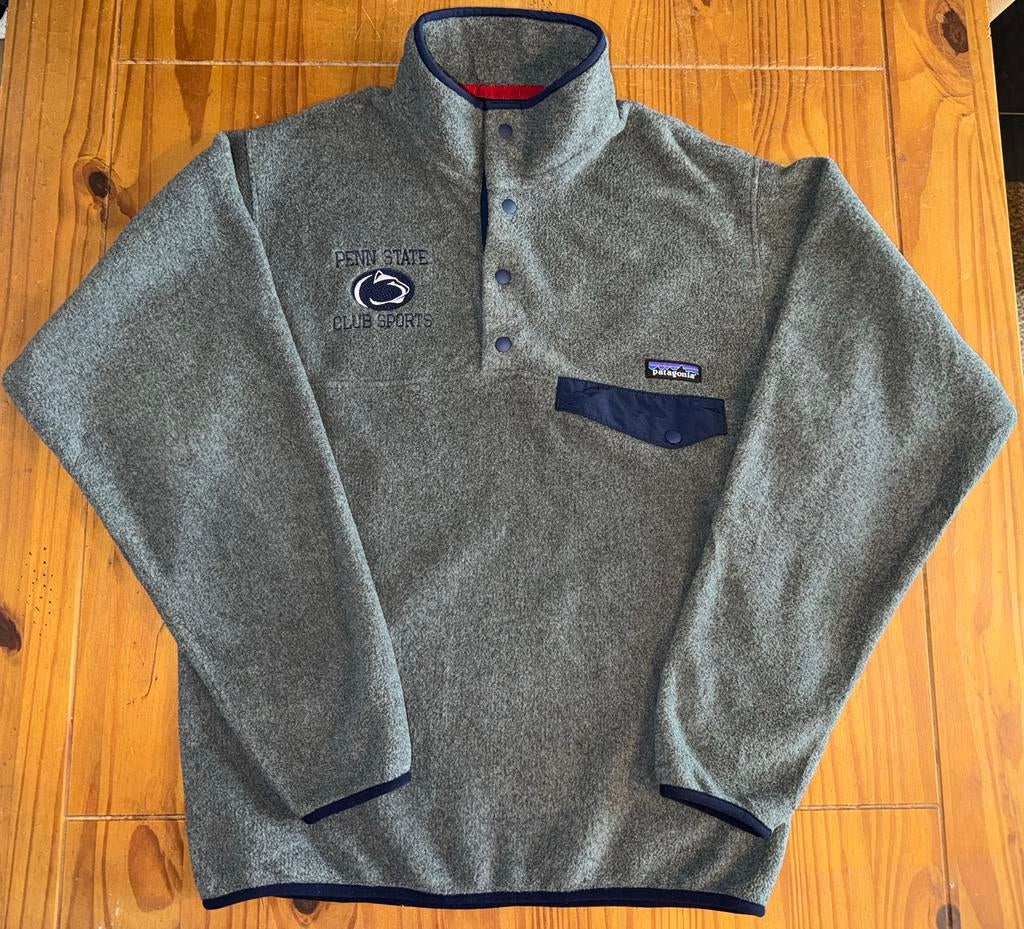 Patagonia Synchilla Fleece Trui, Ophalen of Verzenden, Gedragen, Maat 46 (S) of kleiner, Grijs