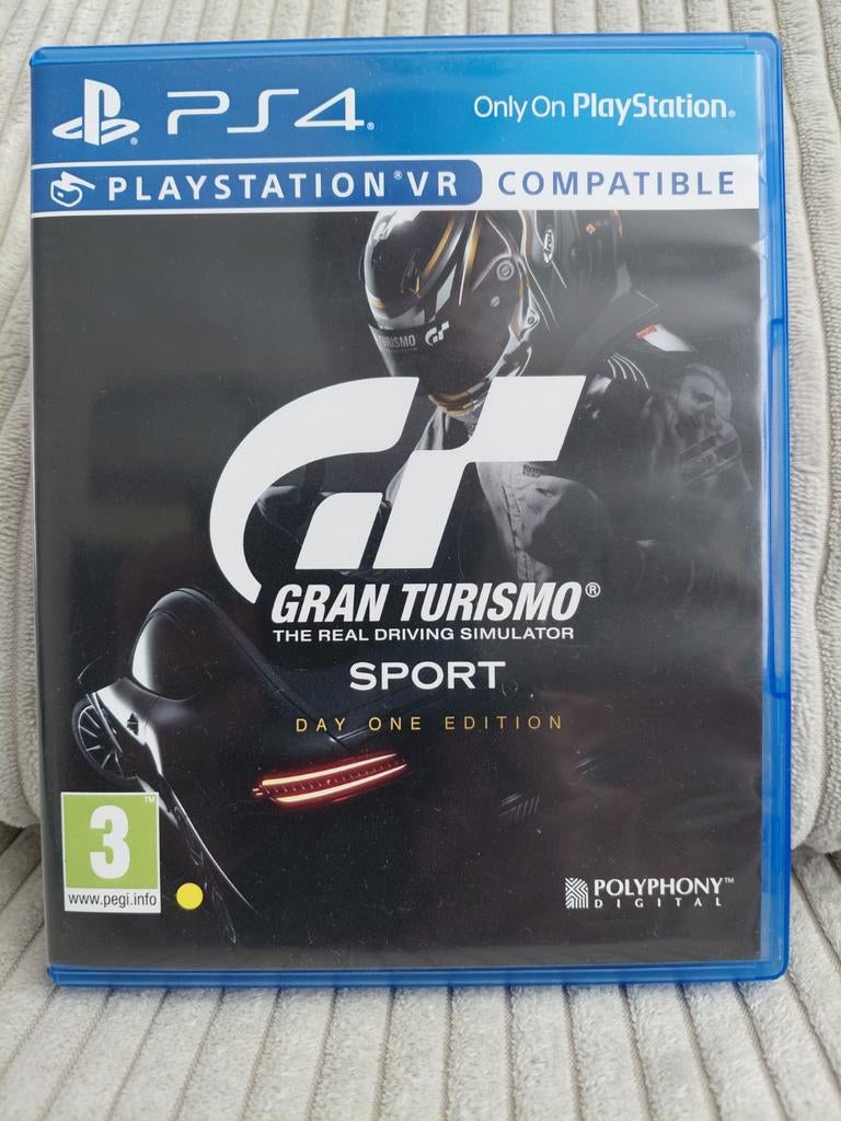 Gran Turismo Sport Day One Edition PS4 ( VR Compatibel ), Spelcomputers en Games, Games | Sony PlayStation 4, 1 speler, Ophalen of Verzenden