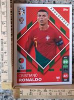 TOPS voetbalplaatje Cristiano Ronaldo 2024, Ophalen of Verzenden, Zo goed als nieuw, Buitenlandse clubs, Poster, Plaatje of Sticker