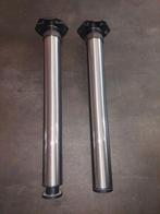 Verstelbare verchroomde tafel/bureau poten, Ophalen, Tafelpoot, 50 tot 100 cm, Rond