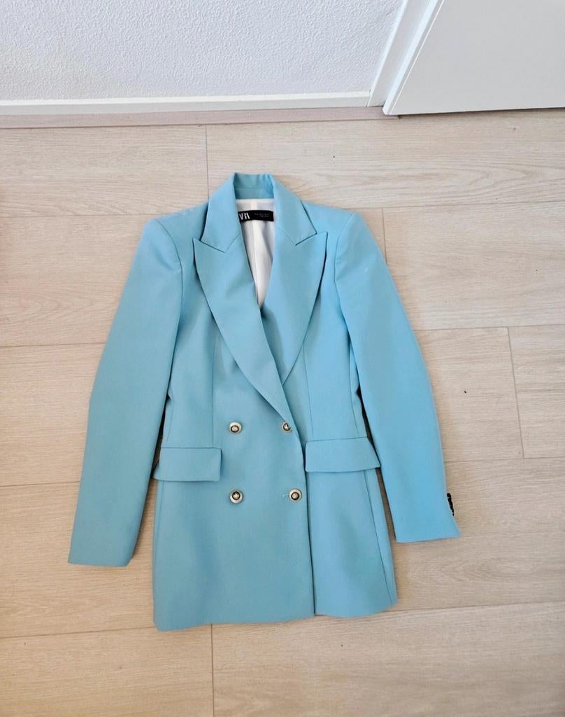 Zara blazer jas nieuw, Ophalen of Verzenden, Nieuw, Maat 38/40 (M), Blauw