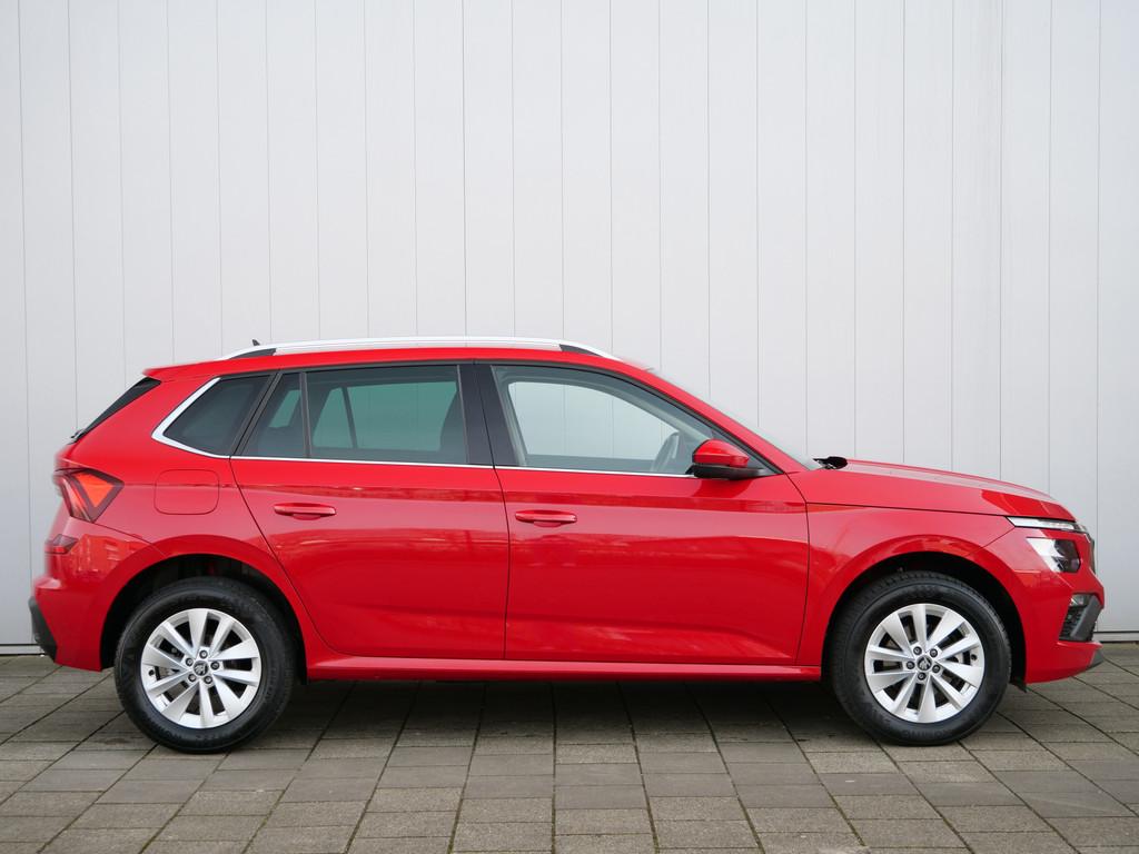 Skoda Kamiq 1.0 TSI Business Edition 116 Pk Automaat Camera, Auto's, Stof, 3 cilinders, Kamiq, SUV of Terreinwagen