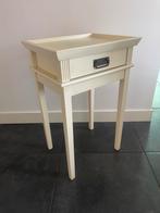 Leuke Gang, Bijzet tafel met La en opstaande rand. Zie foto, Ophalen, Minder dan 55 cm, Gebruikt, Brocant klassiek