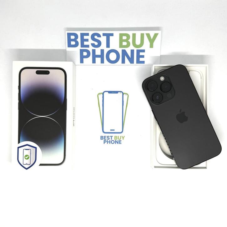 iPhone 14 Pro 256GB zwart /krasvrij scherm /86% batt /garant, Telecommunicatie, Mobiele telefoons | Apple iPhone, Zo goed als nieuw