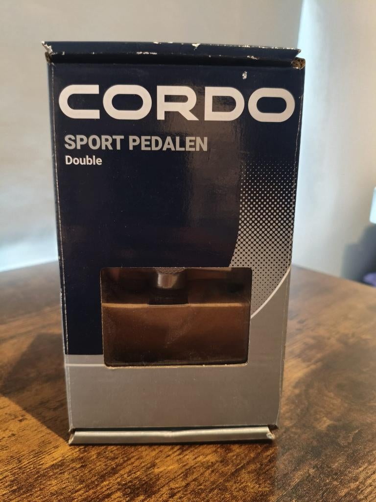 Cordo dubbele fietspedalen - SPD + normaal, Fietsen en Brommers, Fietsonderdelen, Cordo, Stadsfiets, Nieuw, Aluminium