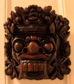 Prachtig Balinees Barong Masker – Handgesneden Hout, Ophalen of Verzenden