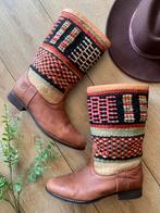 Kiboots kelim ibiza laarzen 41 42 western boots, Kleding | Dames, Schoenen, Hoge laarzen, -, Ophalen of Verzenden, Zo goed als nieuw