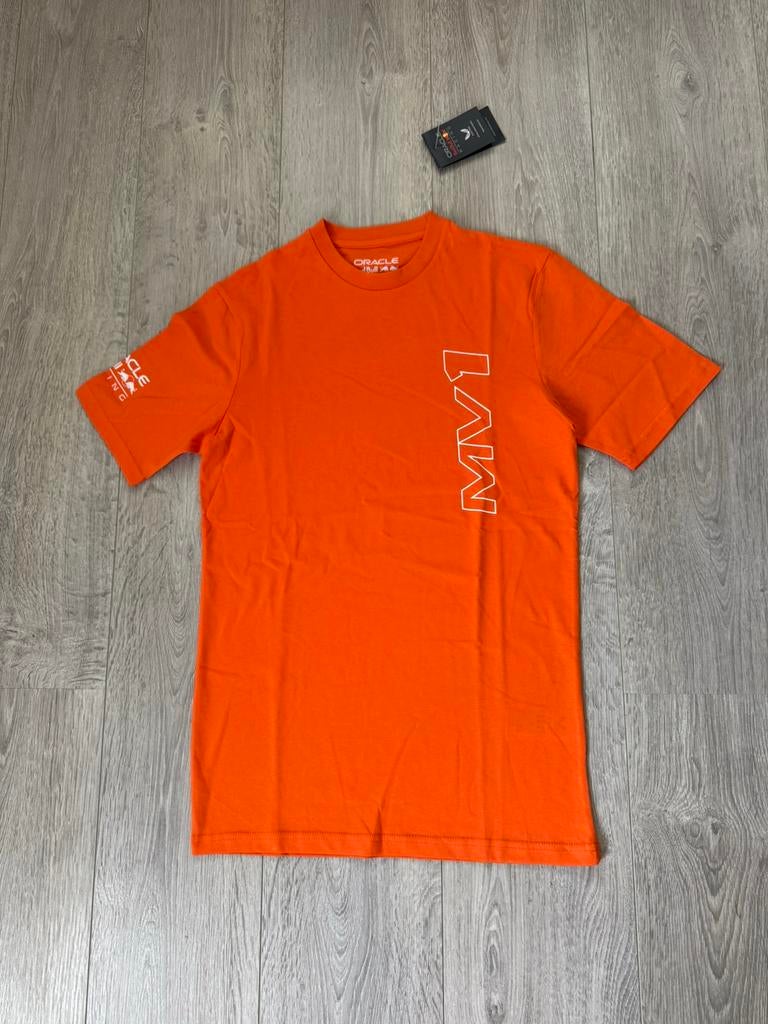 Red Bull Racing T-Shirt Max Verstappen maat XS, Ophalen of Verzenden, Zo goed als nieuw, Jongen of Meisje, Muts