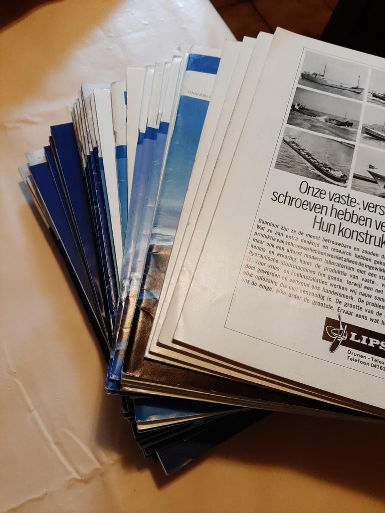 Losse nrs Blauwe Wimpel, Verzamelen, Scheepvaart, Ophalen of Verzenden, Boek of Tijdschrift