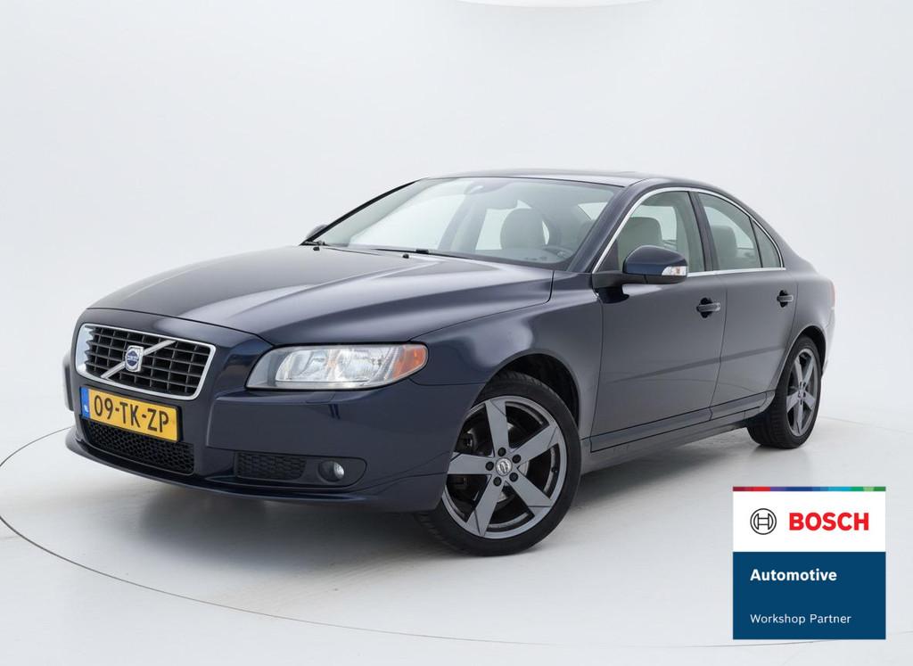 Volvo S80 2.5 T Momentum LPG - LEER - CRUISE, Auto's, Volvo, Blauw, 2521 cc, Sedan, LPG