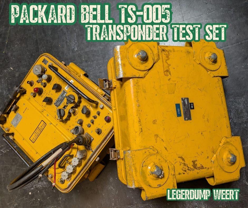 US AIR FORCE Packard Bell TS-005 Transponder Test Set, Ophalen, Gebruikt, Overige typen