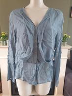 Be Tween grijs blauwe met zijde blouse L 42 44, Be Tween, Verzenden, Maat 42/44 (L), Zo goed als nieuw