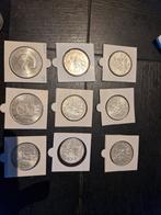 Muntset zilver  guldens , rijksdaalders en 10 guldens, Postzegels en Munten, Munten | Nederland, Ophalen of Verzenden, Koningin Juliana